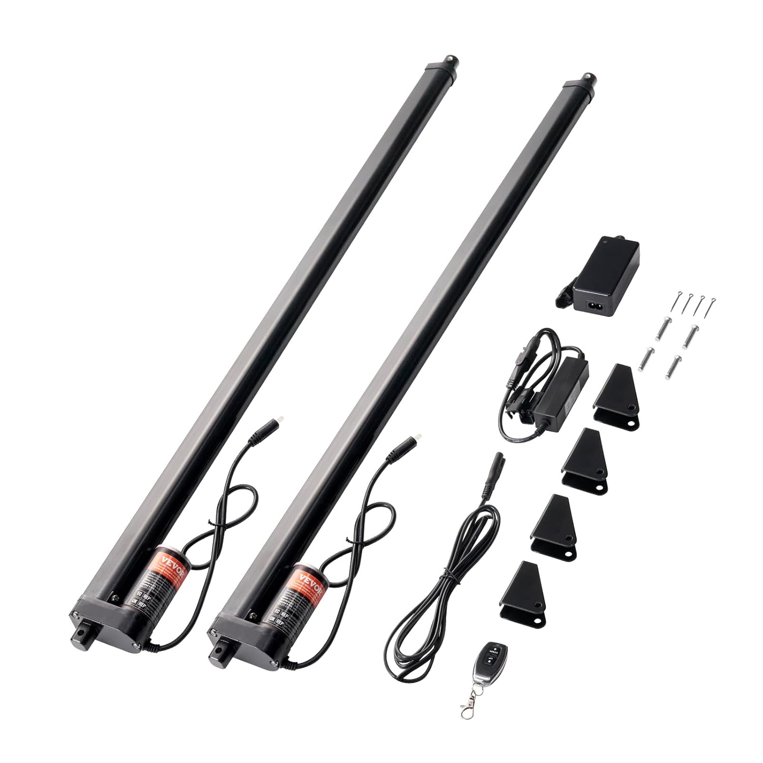 VEVOR 2PCS 30 Inches Electric Actuators Kit – Heavy Duty, IP54 Protection, Ideal for Recliners, TV Tables, Lifts, Massage Beds, Electric Sofas – Wireless Remote Control Included