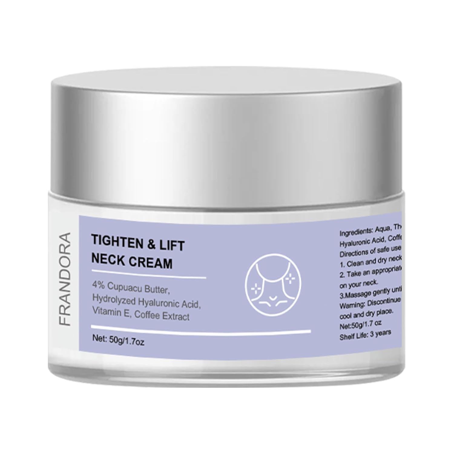 Neck Creams for Tightening and Firming, Neck Firming Cream, Aging Treatment for Wrinkles Sagging Skin for an Even Skin Tone and Neck Lift with Pro-Active Firming Complex