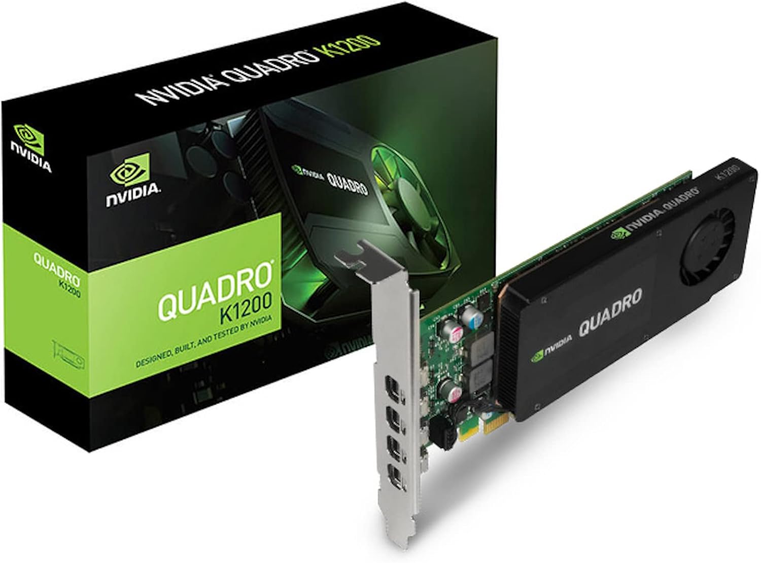 NVIDIA Quadro K1200 4GB GDDR5 128-bit PCI Express 2.0 x16 – High Profile (Renewed)