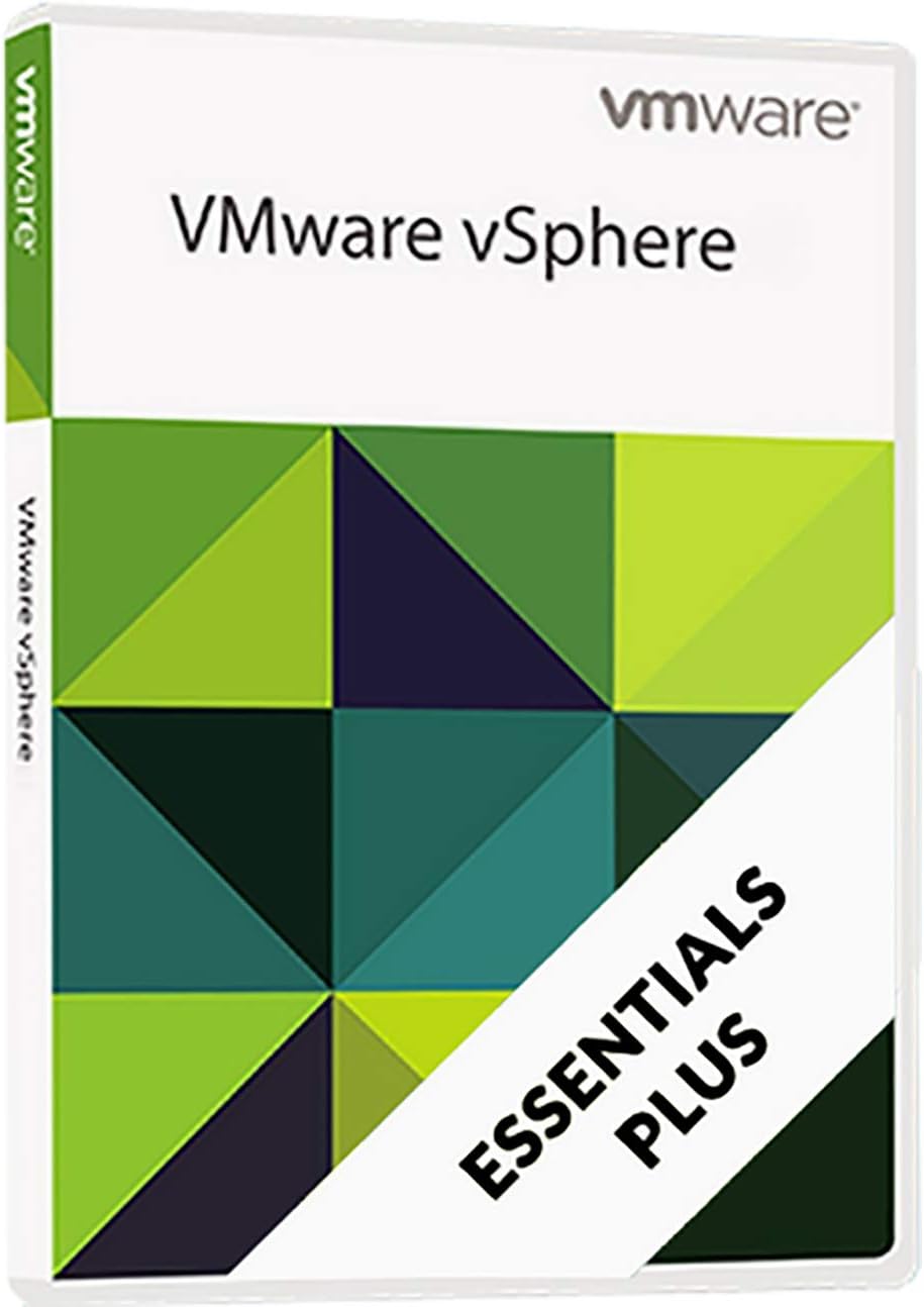 VMware vSphere Essentials Plus Kit Bundle Including 1 Year Basic Support and Subscription