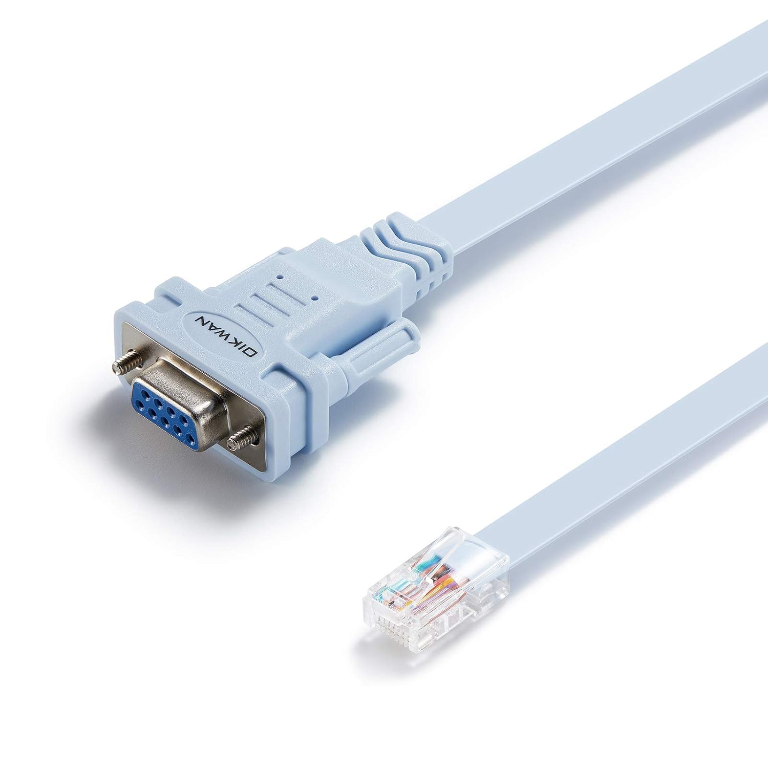 DB9 to RJ45 Console Cable,Compatible with Cisco Routers Switches Firewalls CAB-CONSOLE-RJ45