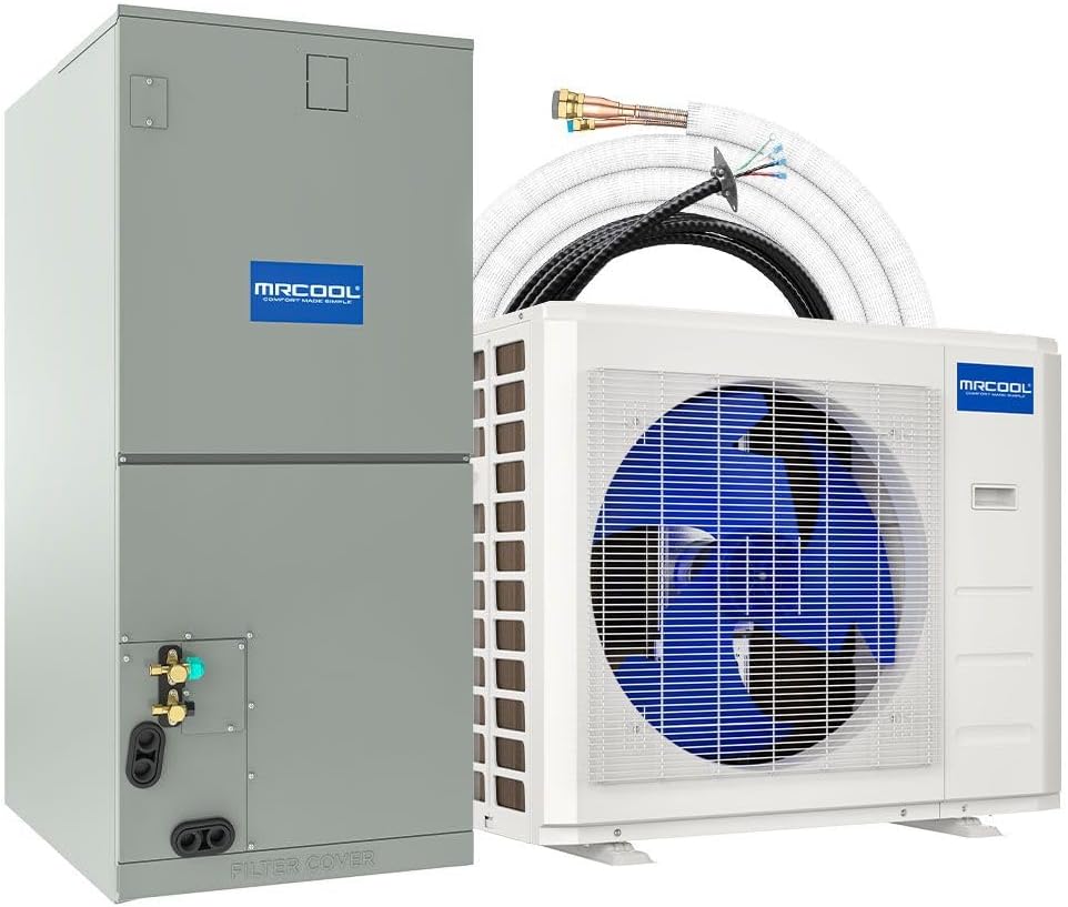 2 Ton 16.7 SEER2 MrCool VersaPro Central Ducted Heat Pump Split System – Multiposition