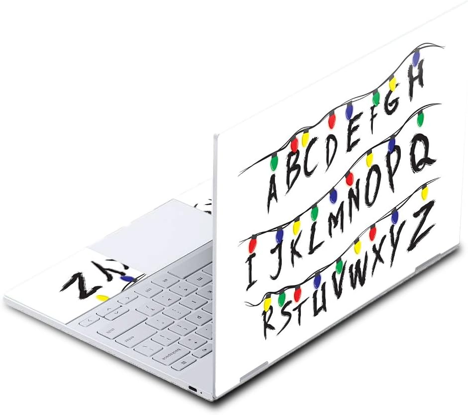 MightySkins Skin Compatible with Google Pixelbook – Stranger Alphabet | Protective, Durable, and Unique Vinyl Decal wrap Cover | Easy to Apply, Remove, and Change Styles | Made in The USA