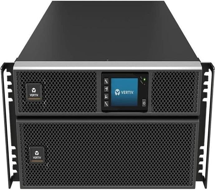 Vertiv Liebert GXT5 UPS with RDU101/Webcard – 4900VA/4600W 208V, Online Double Conversion 4U Rack/Tower, Energy Star Certified, Lead Acid, Battery Backup, 0.9 Power Factor (GXT5-6000MVRT4UXLN)