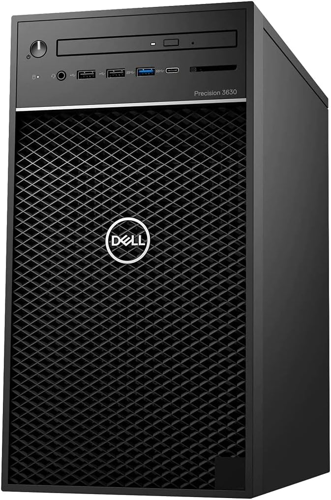 Dell Precision T3630 Workstation Desktop | Core i7-9700 – 1TB HDD Hard Drive – 64GB RAM – Nvidia Quadro RTX 4000 | 8 cores @ 4.7 GHz – 8GB GDDR6 Win 10 Pro Black (Renewed)