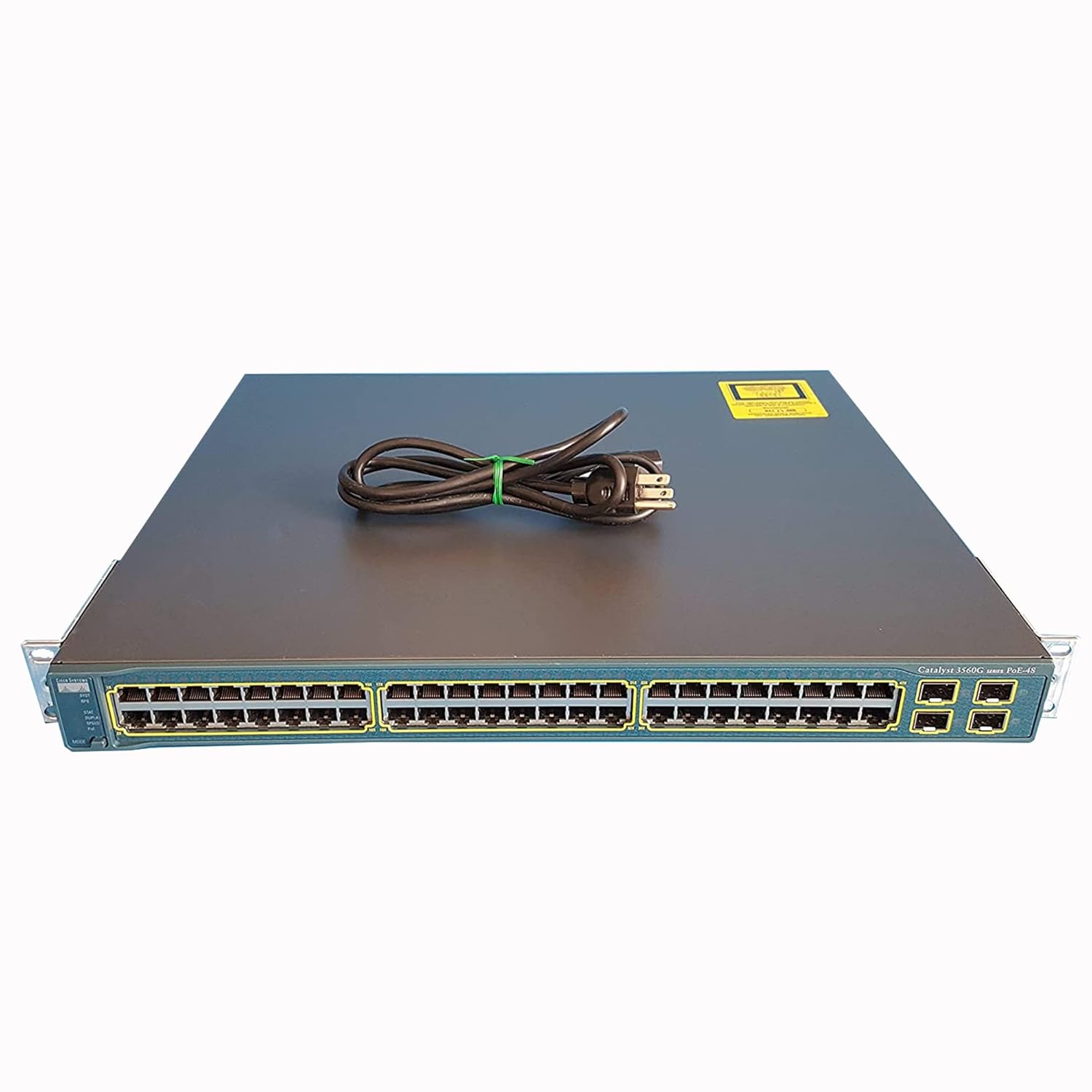 Cisco WS-C3560G-48PS-S 48-Port PoE 3560G Gigabit Switch (Renewed)