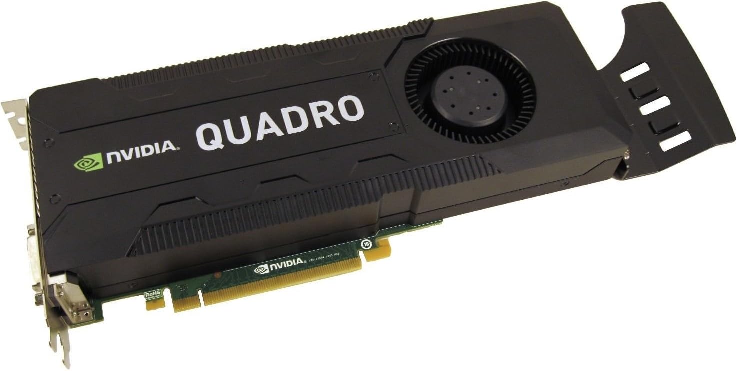 NVIDIA Quadro K5000 4GB GDDR5 PCI-E 2.0 x16 Video Card With Dispalyport and DVI Outputs