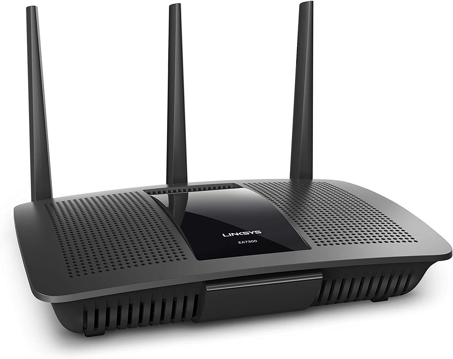 Linksys EA7300 Max-Stream: AC1750 Dual-Band Wi-Fi Router, Gigabit Ethernet Ports, 1,500 square-foot Range, 10 Devices, MU-MIMO (Black)