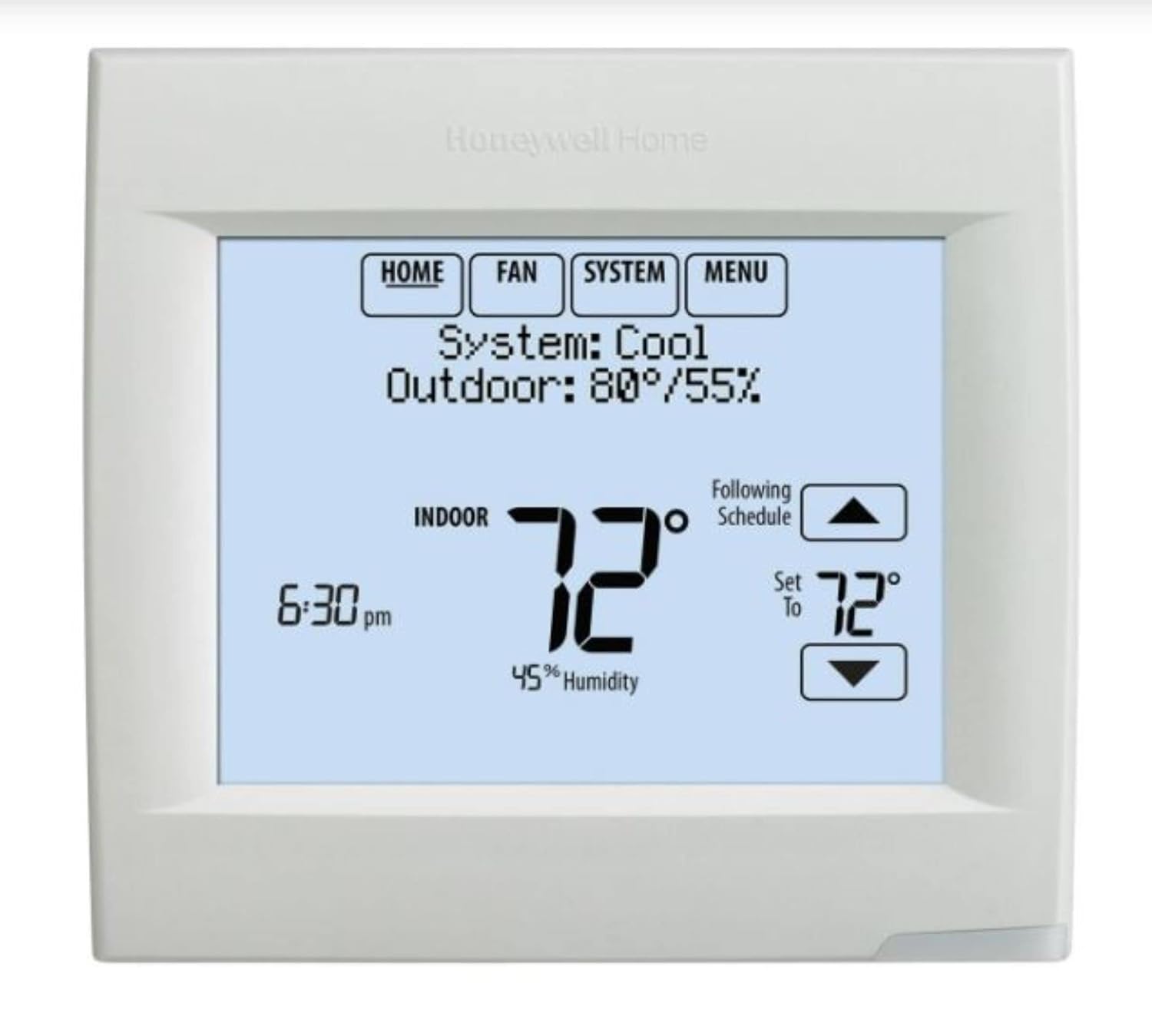 Honeywell TH8321WF1001 Touchscreen Thermostat WiFi Vision Pro 8000 with Stages Upto 3 Heat / 2 Cool