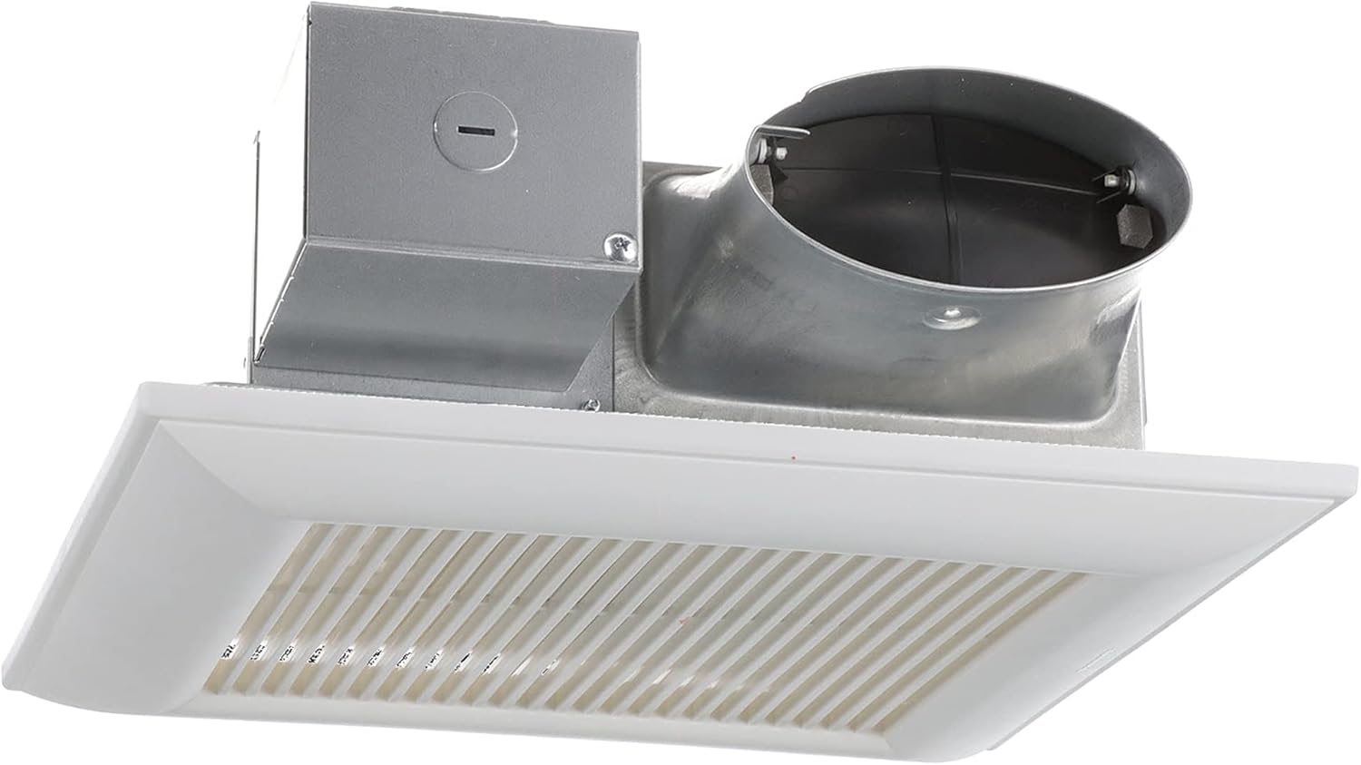 Panasonic FV-0810VSS1 WhisperValue DC Ventilation Fan with SmartFlow and Pick-A-Flow Airflow Technology – 80 or 100 CFM – Quiet Ventilation Bathroom Fan