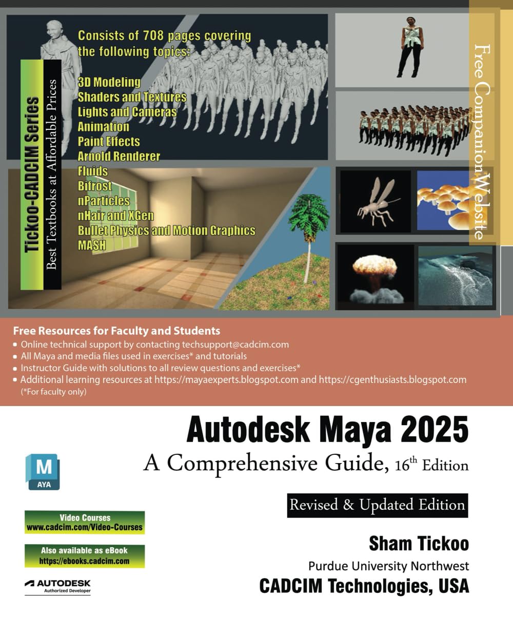 Autodesk Maya 2025: A Comprehensive Guide, 16th Edition