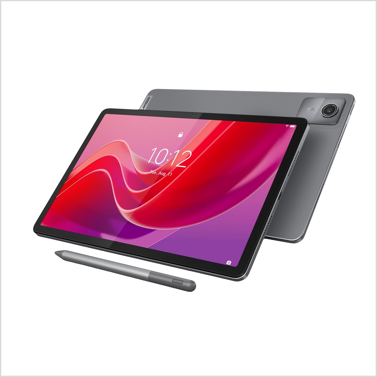 Lenovo Tab M11, 11” Display, MediaTek Helio G88 Octa-Core, 4GB RAM, 64GB SSD, 1920×1200 px, Ambient Light-Sensor, 10 Hour Battery, Comes w/Pen, Luna Grey