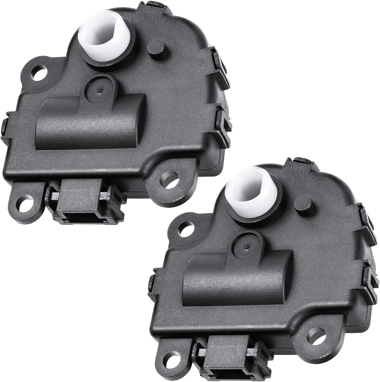 2Pcs HVAC Blend Door Actuator Compatible with Chevy Impala 2004-2013 Corvette Malibu Buick Cadillac Pontiac-Heater Air Blend Door Actuator Motor 604-108, 1573517, 1574122, 15844096, 22754988