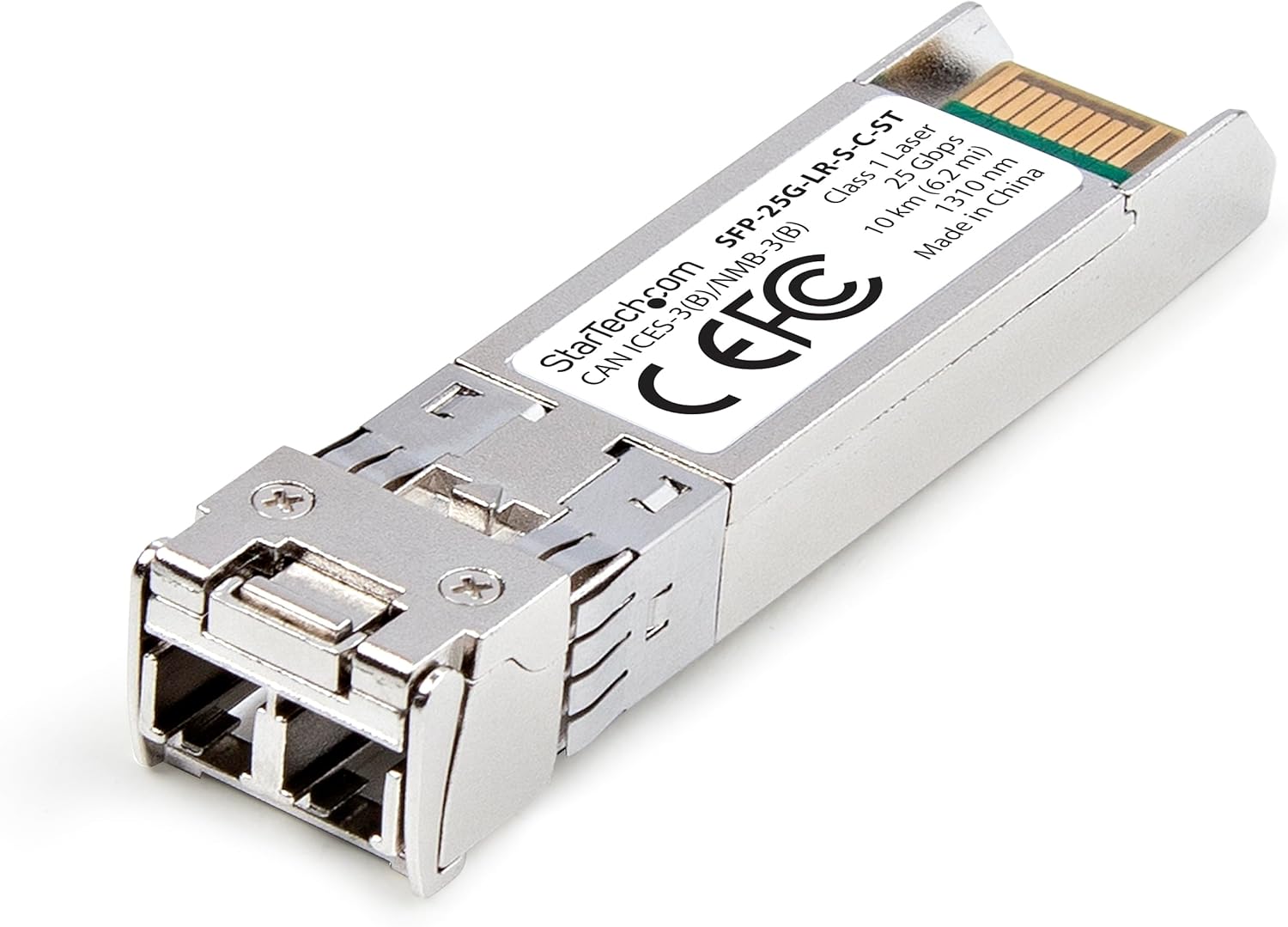 StarTech.com Cisco SFP-25G-SR-S Compatible SFP28 Module, 25Gb Multimode Fiber (MMF), 25GbE 100m (328ft), LC Transceiver