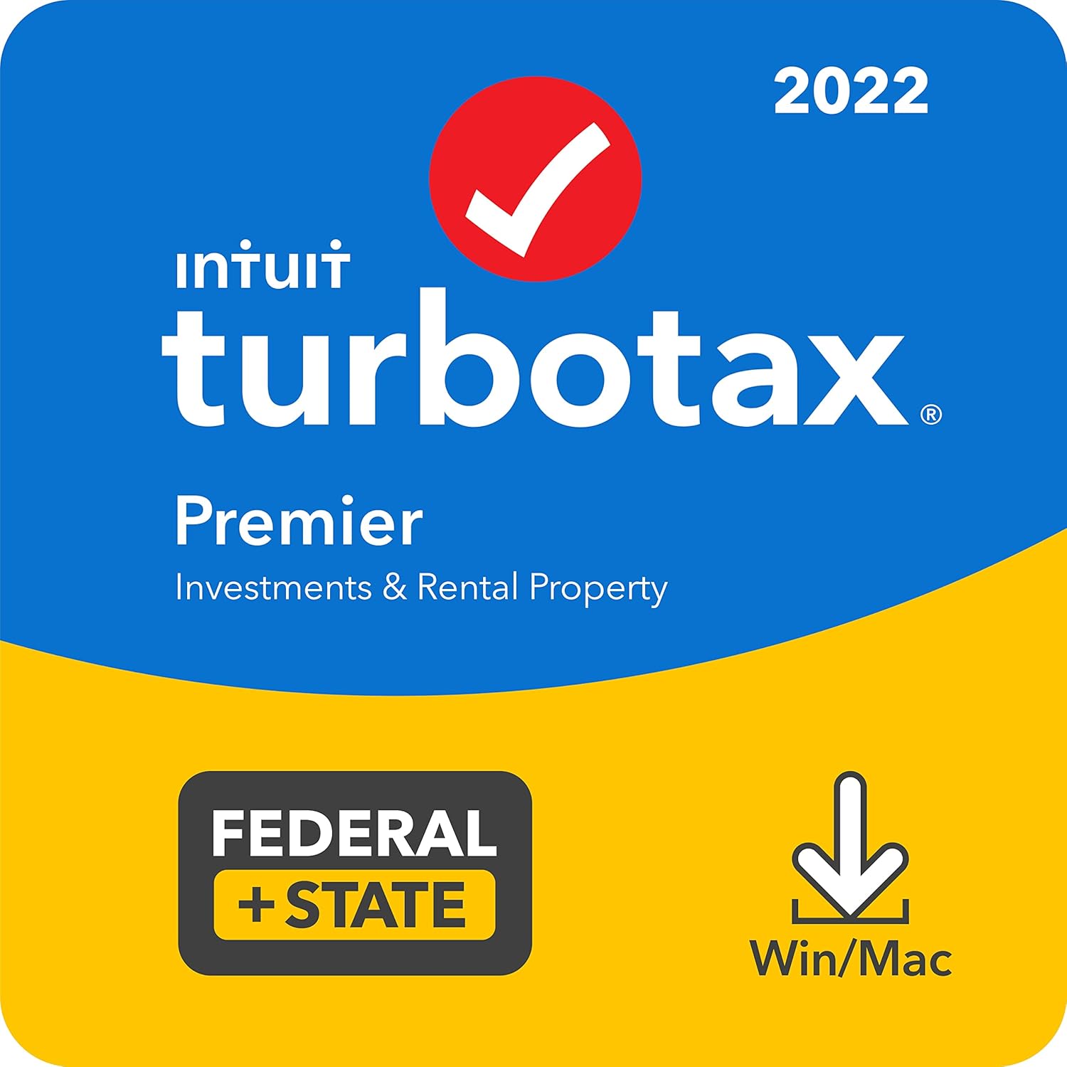 [Old Version] TurboTax Premier 2022 Tax Software, Federal and State Tax Return, [Amazon Exclusive] [PC/MAC Download]