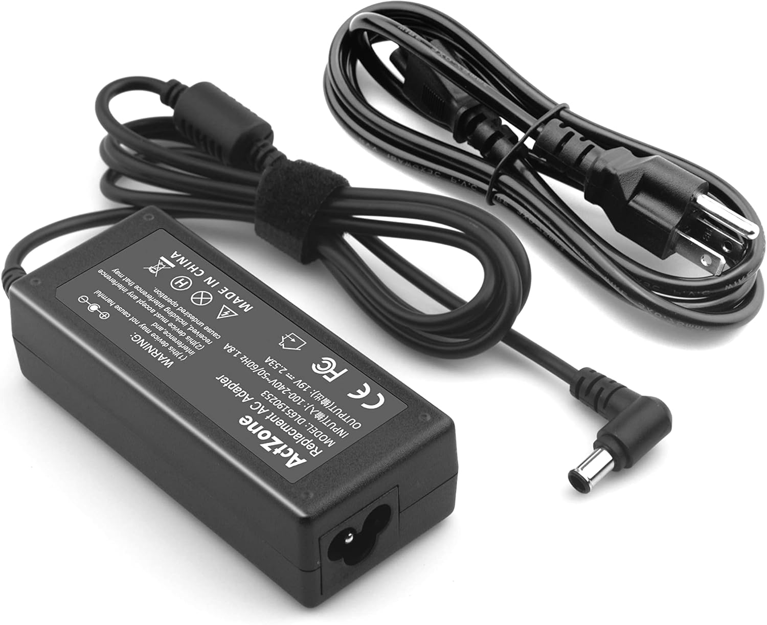 DC 19V Power Cord TV Charger for LG Electronics 19″ 20″ 22″ 23″ 24″ 27″ LED LCD Monitor Widescreen HDTV 24M47H-P 24MP55HQ, Samsung 32″ J5205 J5003 H5000 UN32J4000 UN32J4000AF UN32J5205 A4819-FDY