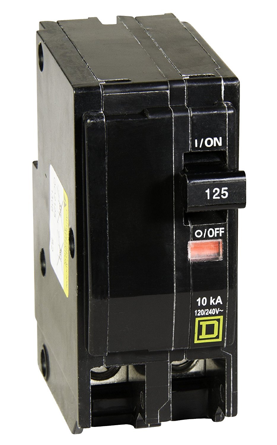 Square D by Schneider Electric Square D – QO2125CP QO Circuit Breaker, 125-Amp, 120/240V, 2-Pole, Plug-In Mount