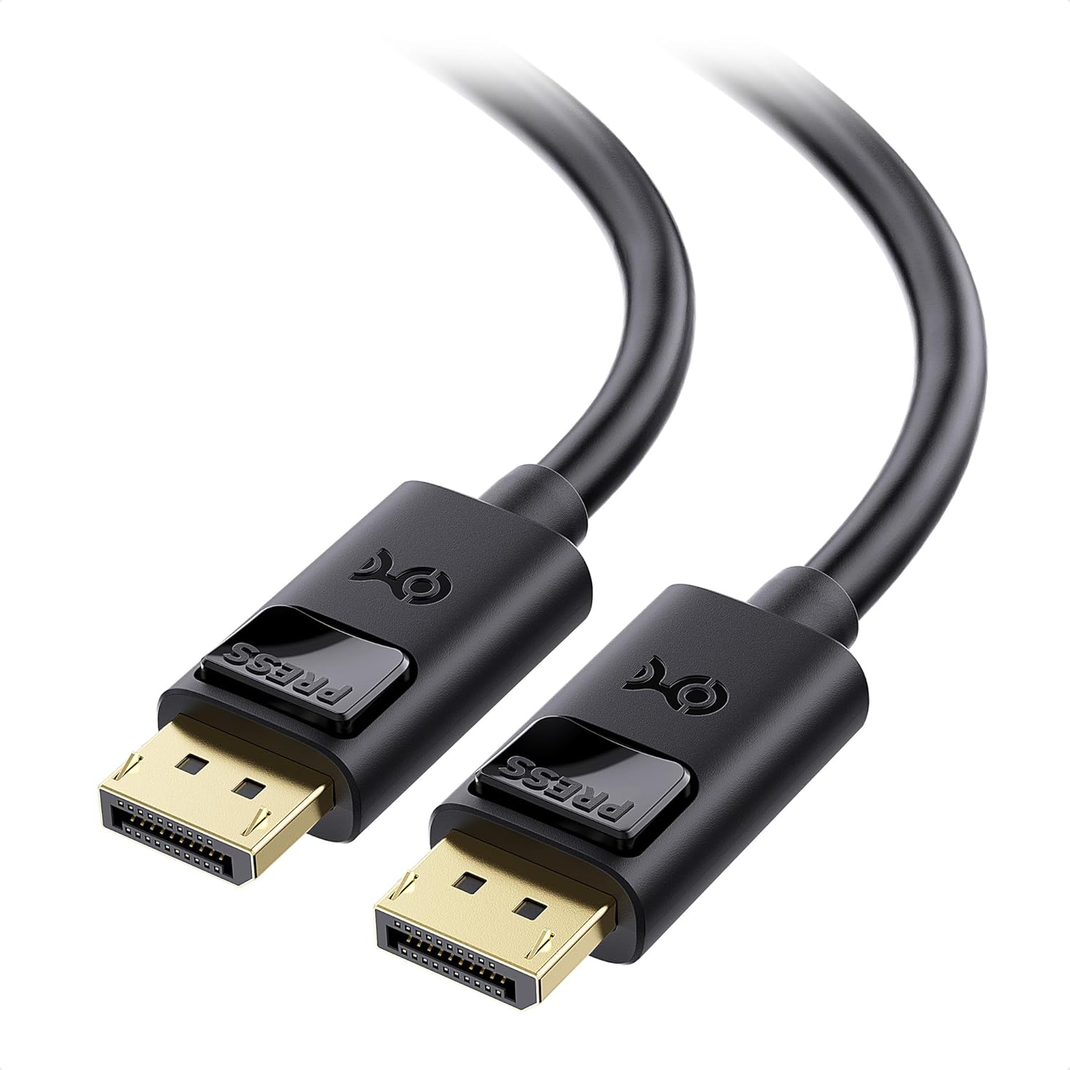 Cable Matters 6 ft 32.4Gbps DisplayPort Cable 1.4, Support 8K 60Hz, 4K 240Hz DisplayPort 1.4 Cable with FreeSync, G-SYNC and HDR for Gaming Monitor, PC, RTX 4080/4090, RX 6800/6900