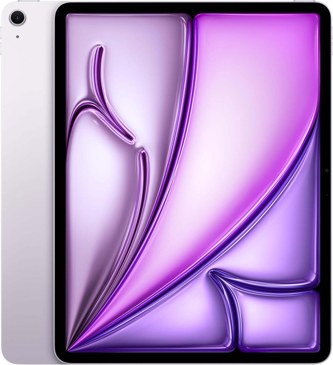 Apple iPad Air 13-inch (M2): Built for Apple Intelligence, Liquid Retina Display, 256GB, 12MP Front/Back Camera, Wi-Fi 6E, Touch ID, All-Day Battery Life — Purple