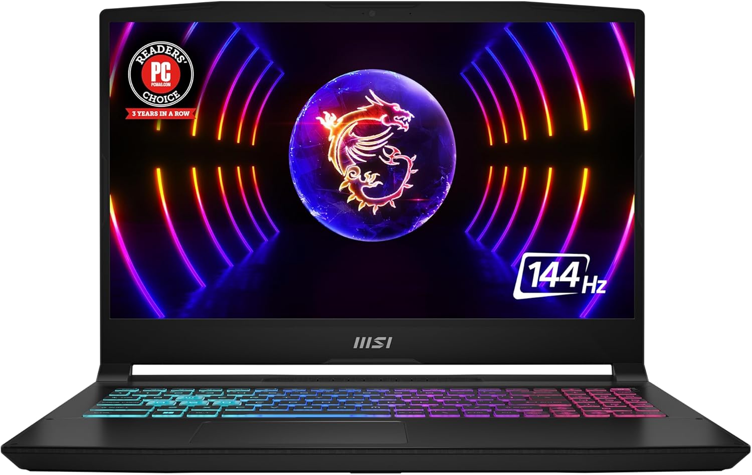 MSI Katana 15 Laptop: Intel Core i7-13620H, GeForce RTX 4060, 15.6″ FHD 144Hz, 16GB DDR5, 1TB NVMe SSD, USB 3.2 Gen1 Type C w/DP, Cooler Boost 5, Win 11 Pro: Black B13VFK-1264US