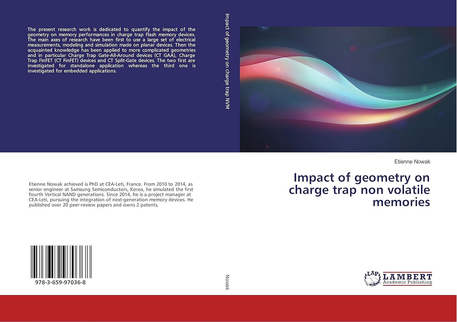 Impact of geometry on charge trap non volatile memories