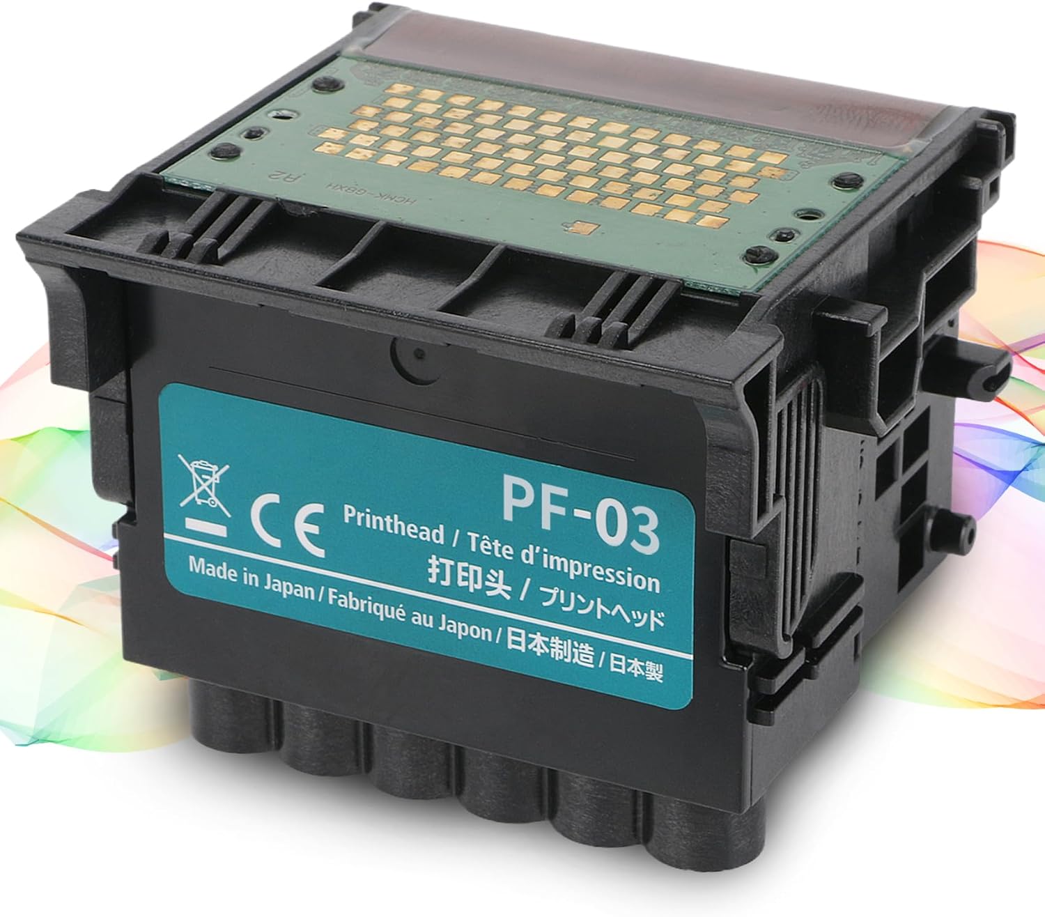 PF-03 PF03 Print Head Printhead Compatible with Canon IPF710 IPF720 IPF815 IPF605 IPF610 IPF700 IPF810 IPF825 IPF510 IPF500 IPF600 IPF820 IPF9000S Replacement