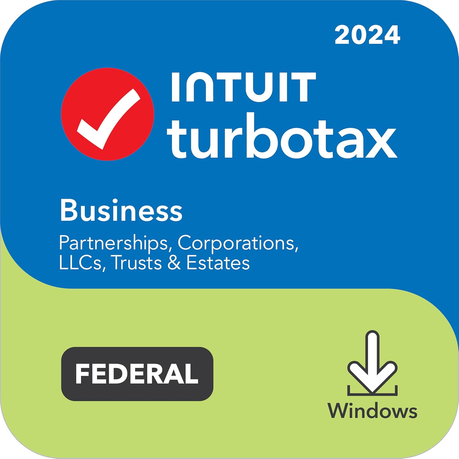 TurboTax Business 2024 Tax Software, Federal Tax Return [PC Download]