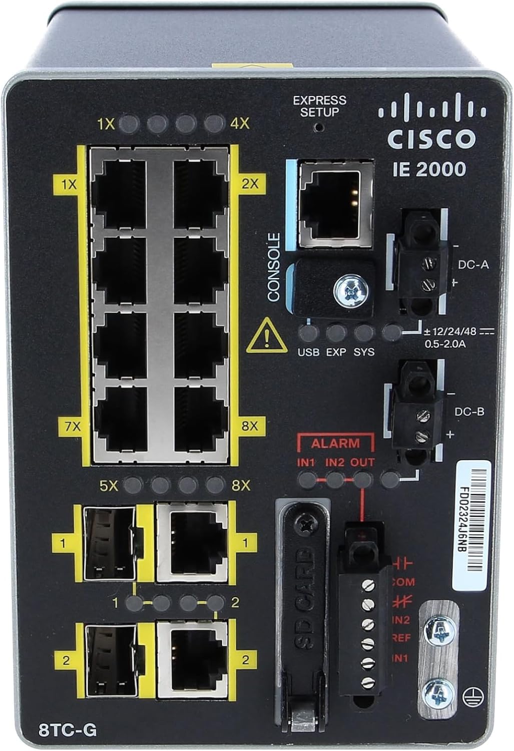 Cisco IE-2000-8TC-G-E Ethernet Switch