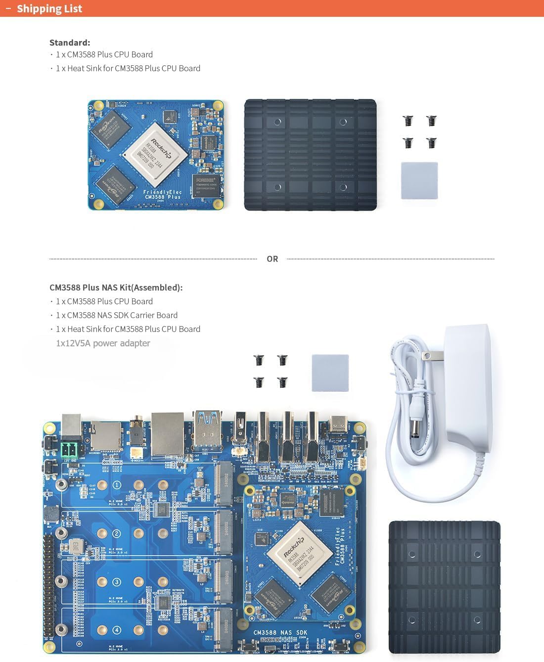 youyeetoo CM3588 Plus Mini NAS Platform, up to 8K Video, RK3588,OpenMediaVault fit,32GB LPDDR5, 4 x M.2 PCIe3.0 Socket, NAS Solutions, Home Server,Local Cloud Storage (32G+256G NAS Kit)