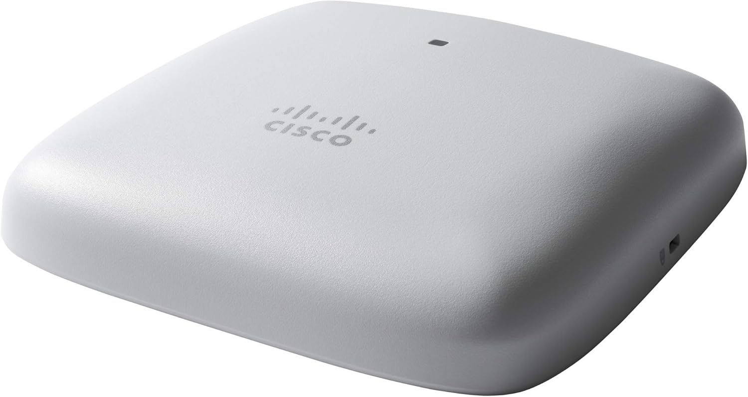 Cisco Business 240AC Wi-Fi Access Point | 802.11ac | 4×4 | 2 GbE Ports | Ceiling Mount | Limited Lifetime Protection (CBW240AC-B)