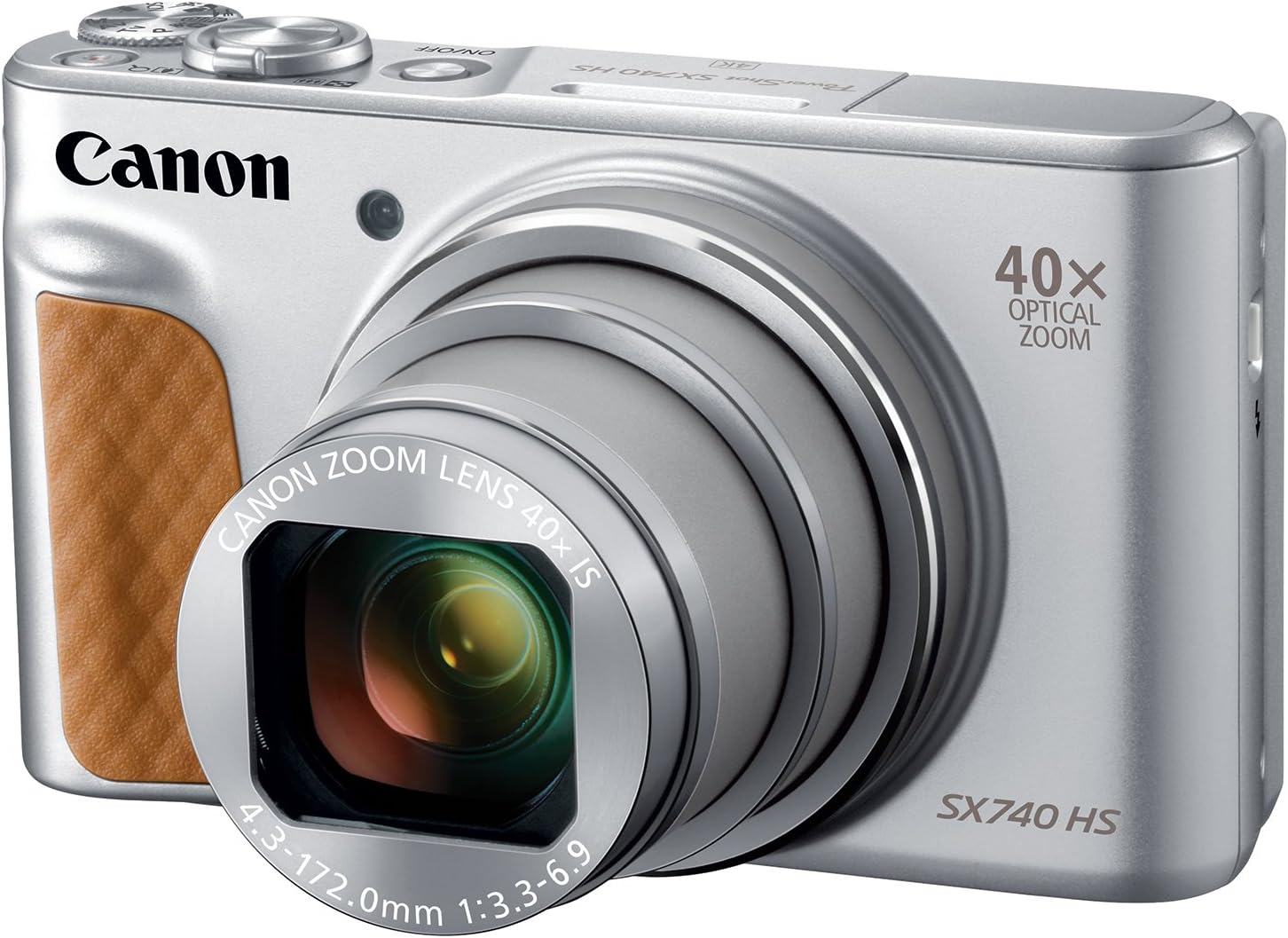 Canon Cameras US Point and Shoot Digital Camera with 3.0″ LCD, Silver (2956C001)