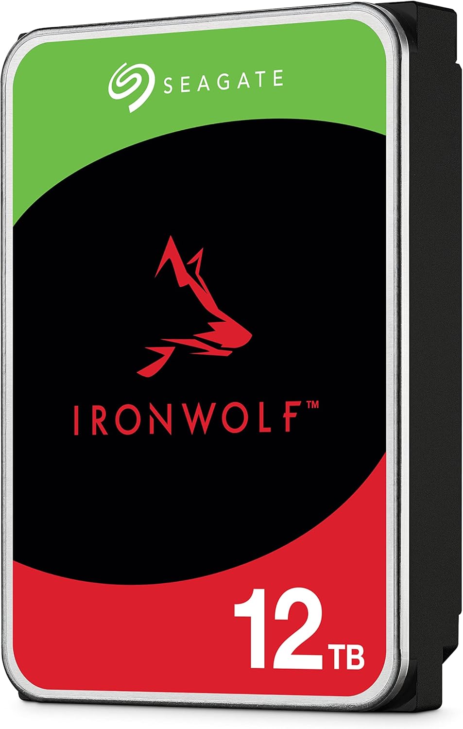 Seagate IronWolf ST12000VN0007 12 TB 3.5 Internal Hard Drive – SATA – 7200rpm – 256 MB Buffer (Renewed)