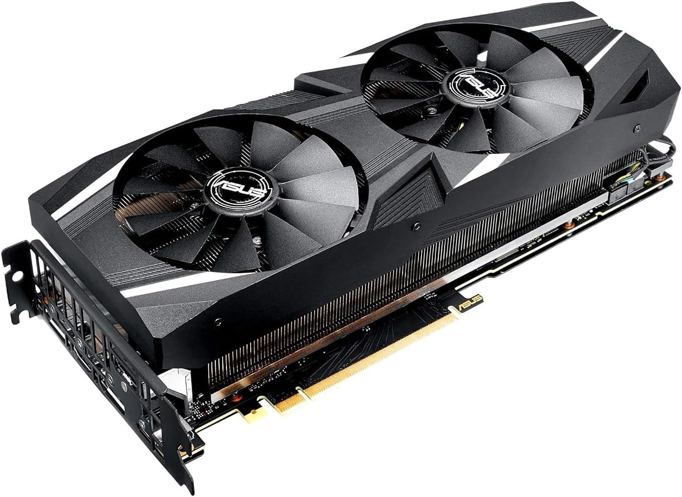 ASUS GeForce RTX 2080 8G GDDR6 Dual-Fan Edition VR Ready HDMI DP USB Type-C Graphics Card (DUAL-RTX-2080-8G) (Renewed)