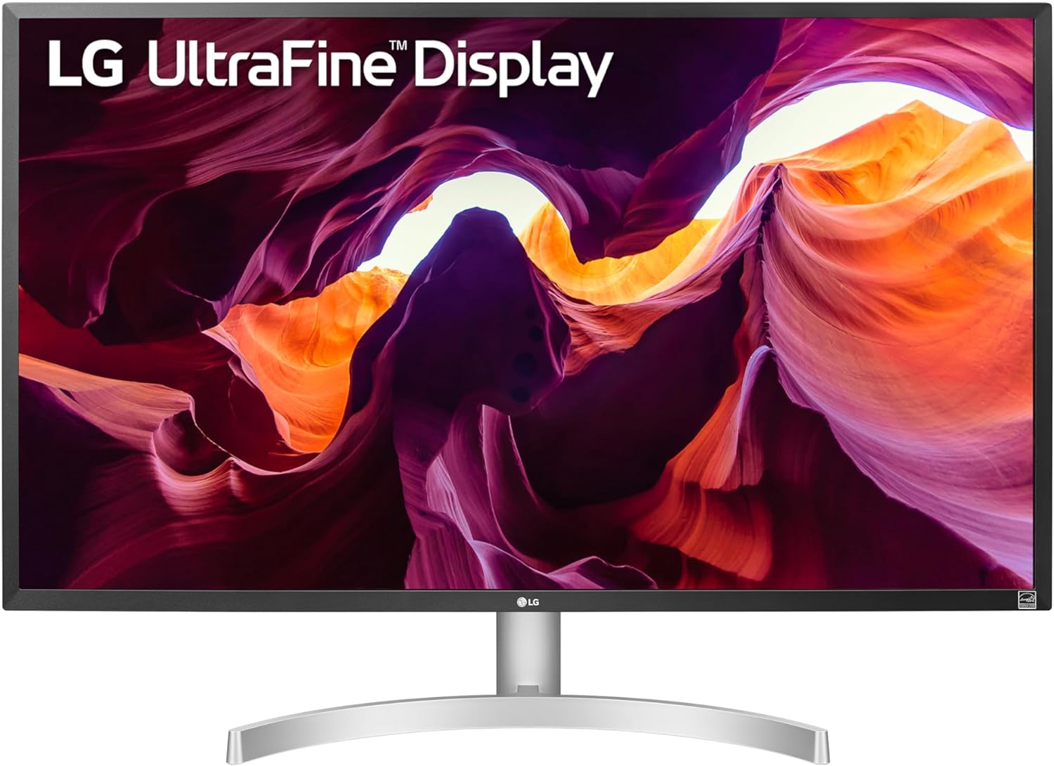 LG UltraFine 32-Inch Computer Monitor 32UL500-W, VA with HDR 10 Compatibility and AMD FreeSync, White