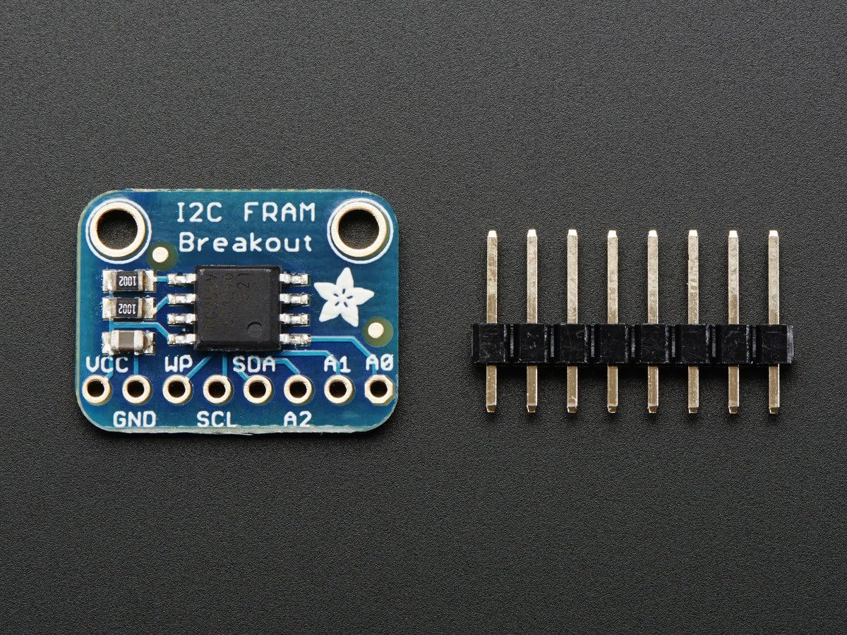 Adafruit I2C Non-Volatile FRAM Breakout – 256Kbit / 32KByte [ADA1895]