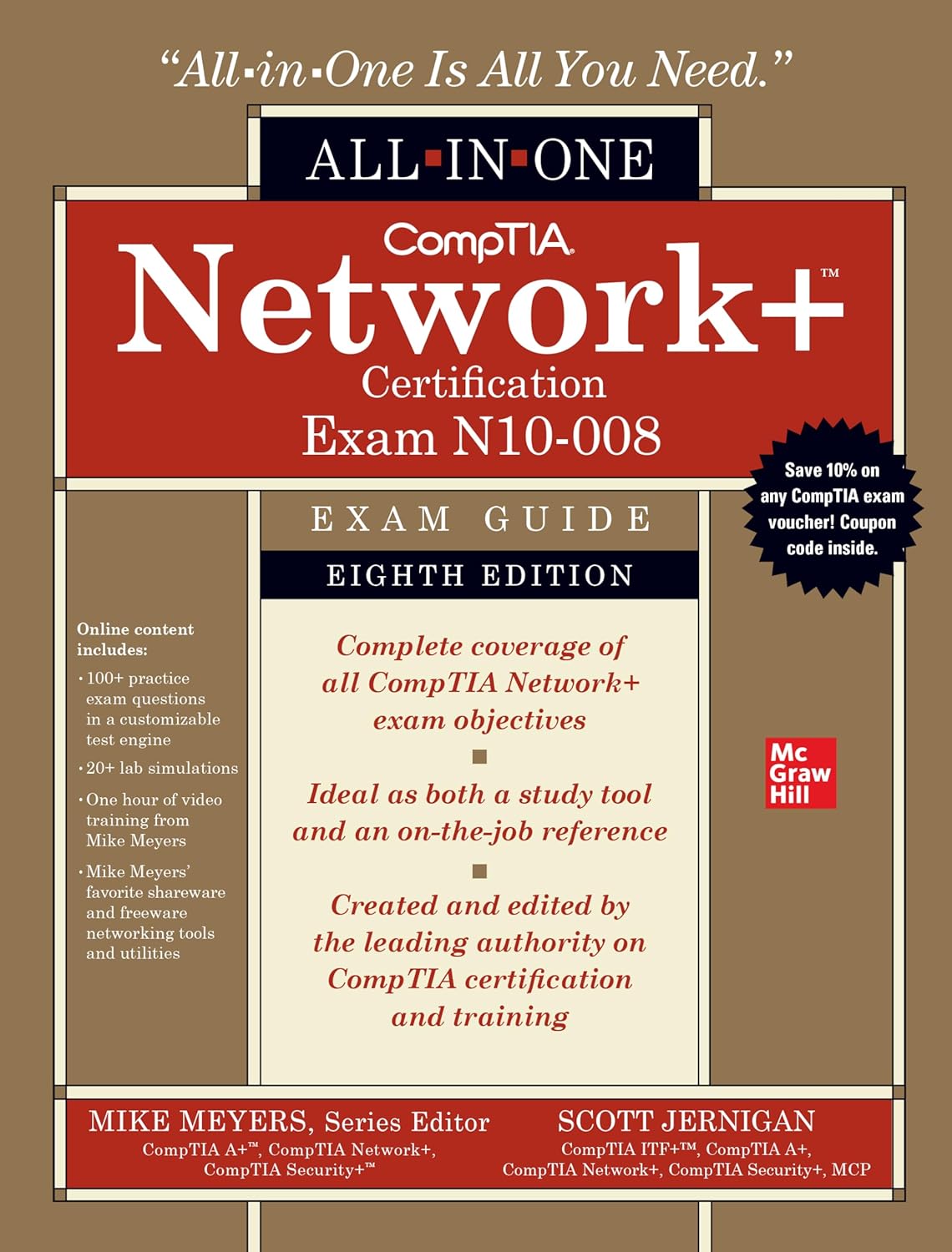 CompTIA Network+ Certification All-in-One Exam Guide, Eighth Edition (Exam N10-008) (CompTIA Network + All-In-One Exam Guide)