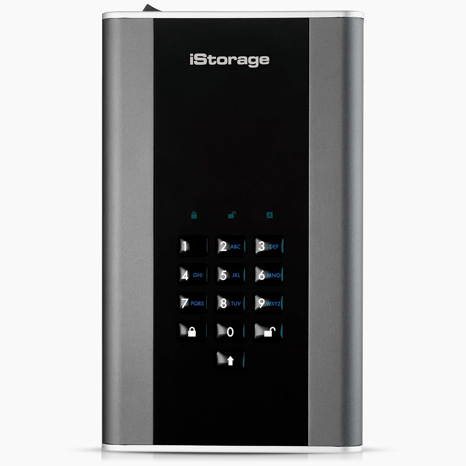 iStorage diskAshur DT2 256-bit 2TB | FIPS Level 3 Certified | Secure encrypted Desktop Hard Drive | Password Protected