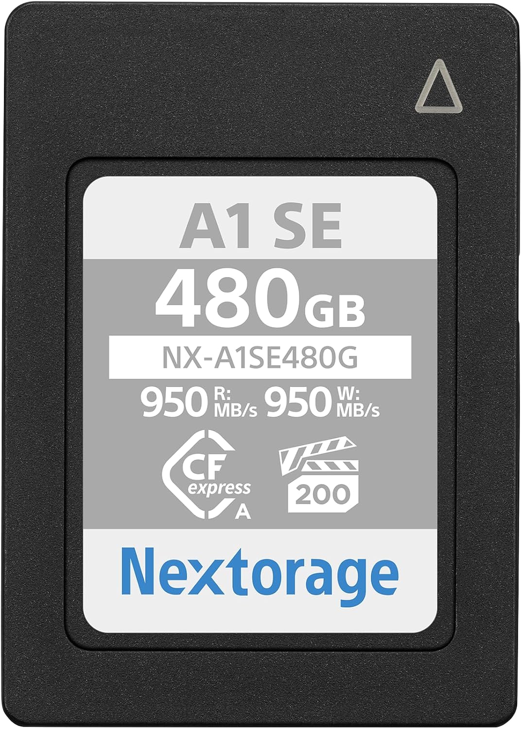 Nextorage 480GB CFexpress Type A VPG200 Japanese Brand Max. Write Speed 950MB/s Max. Read Speed 950MB/s Sony Alpha Series Compatibility Confirmed NXA1SE480G Memory Card for Camera