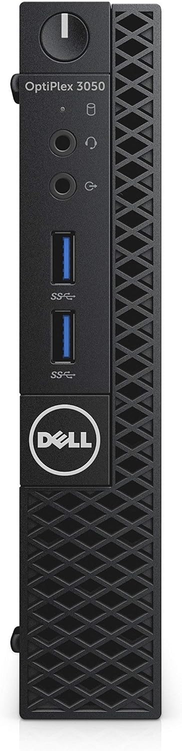 Dell CFC5C OptiPlex 3050 Micro Form Factor Desktop Computer, Intel Core i5-7500T, 8GB DDR4, 256GB Solid State Drive, Windows 10 Pro (Renewed)