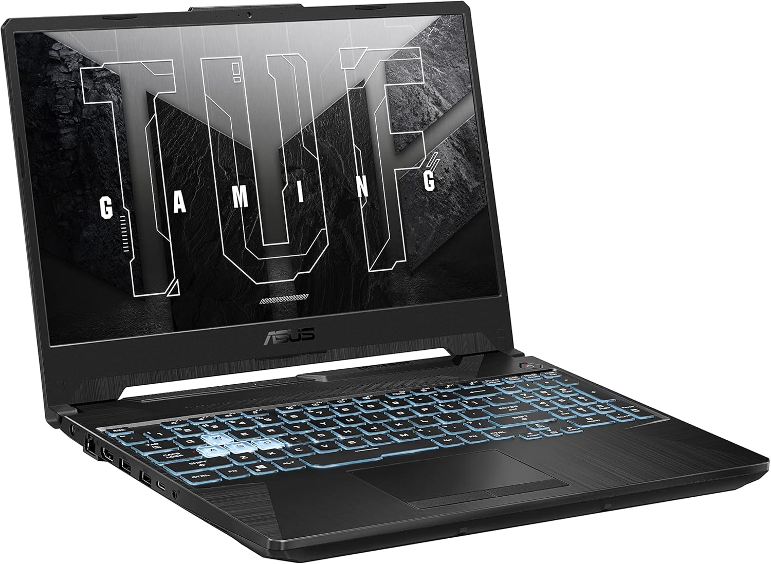 ASUS TUF Gaming A15 (2024) Gaming Laptop, 15.6” FHD 144Hz Display, NVIDIA® GeForce RTX 2050, AMD Ryzen 5 7535HS, 8GB DDR5, 512GB PCIe® Gen4 NVMe SSD, Wi-Fi 6, Windows 11, FA506NF-ES51