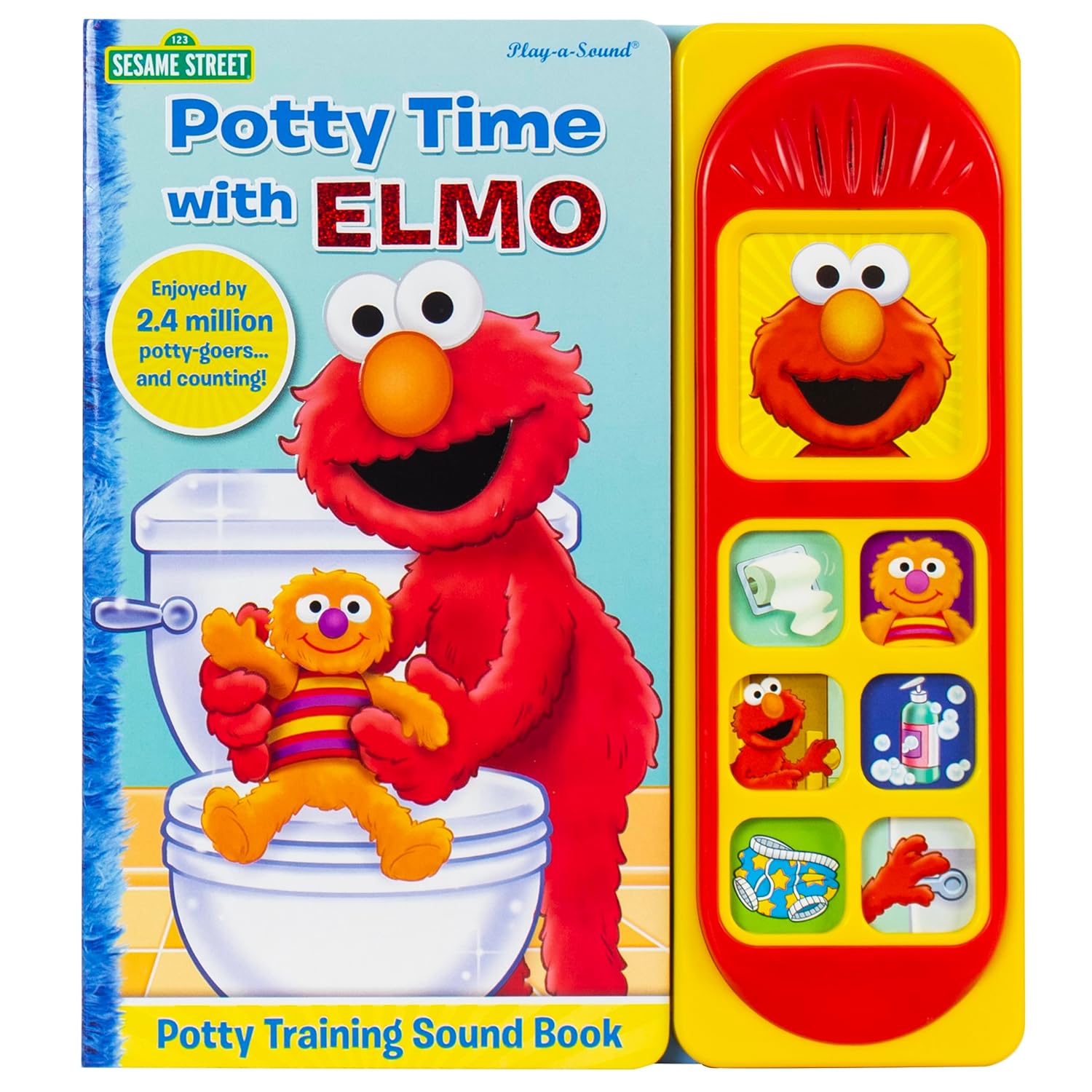 Sesame Street – Potty Time with Elmo – Potty Training Sound Book – PI Kids