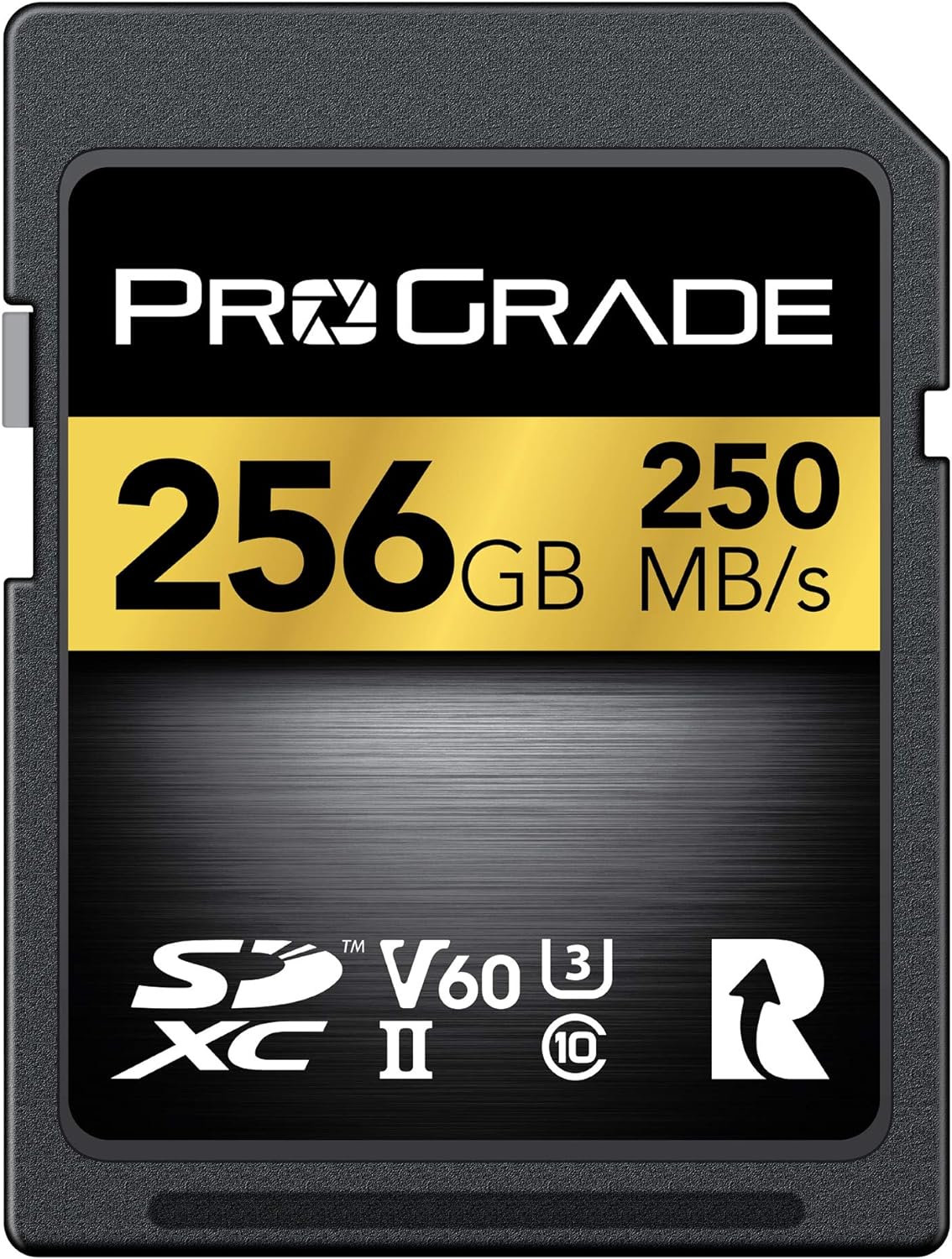 SD UHS-II 256GB Card V60 –Up to 130MB/s Write Speed and 250 MB/s Read Speed | for Professional Vloggers, Filmmakers, Photographers & Content Curators – by Prograde Digital