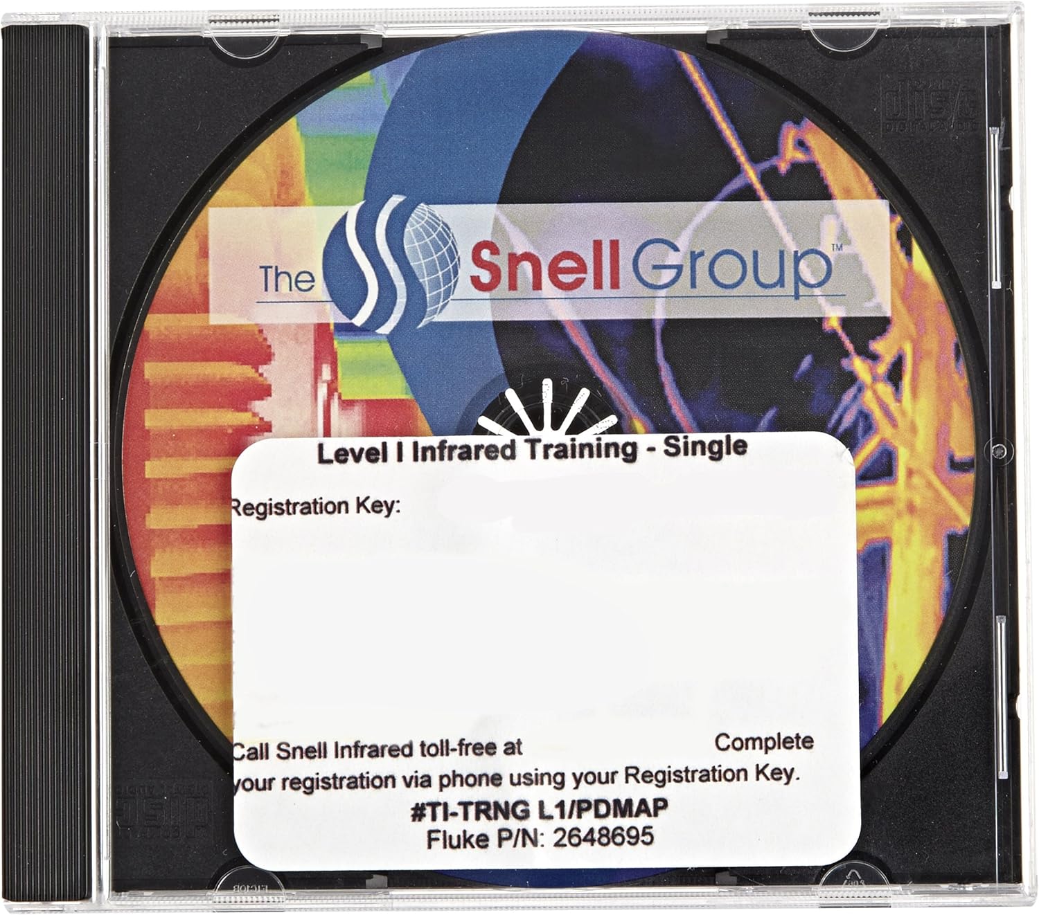 Fluke TI-TRNG L1/PDMAP Thermal Imaging Snell Training Center Level I Thermographic Application, For Predictive Maintenance course