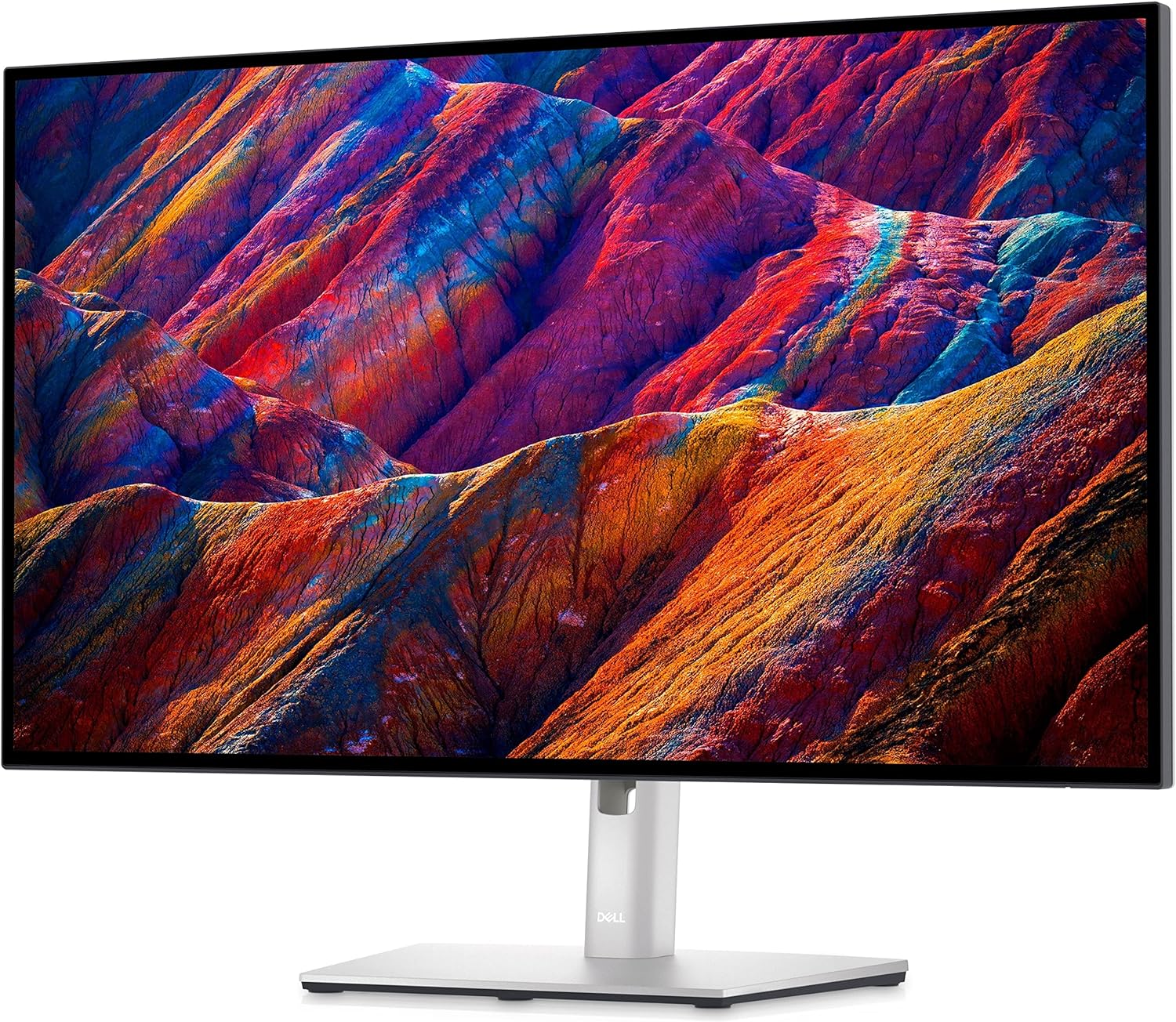 Dell UltraSharp U2723QE 27″ 4K UHD WLED LCD Monitor – 16:9 – Black, Silver