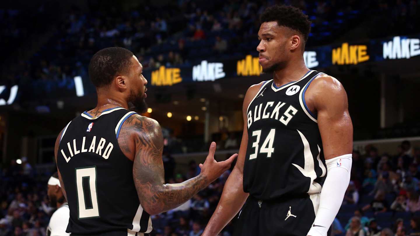 Both Giannis Antetokounmpo and Damian Lillard In Danger of Missing Bucks vs Nets Game