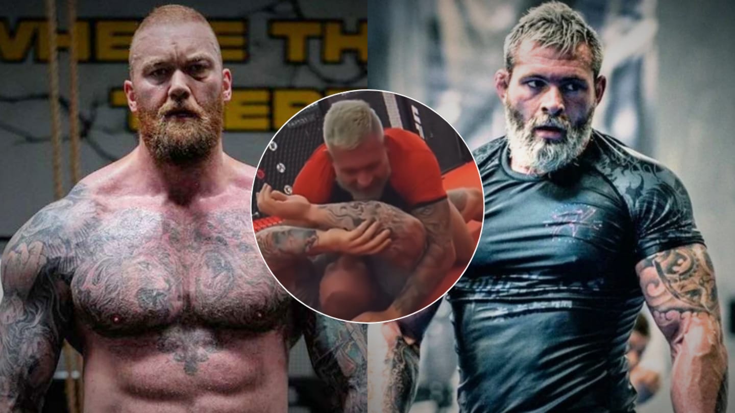 World’s Strongest Man Takes on the World’s Best Grappler