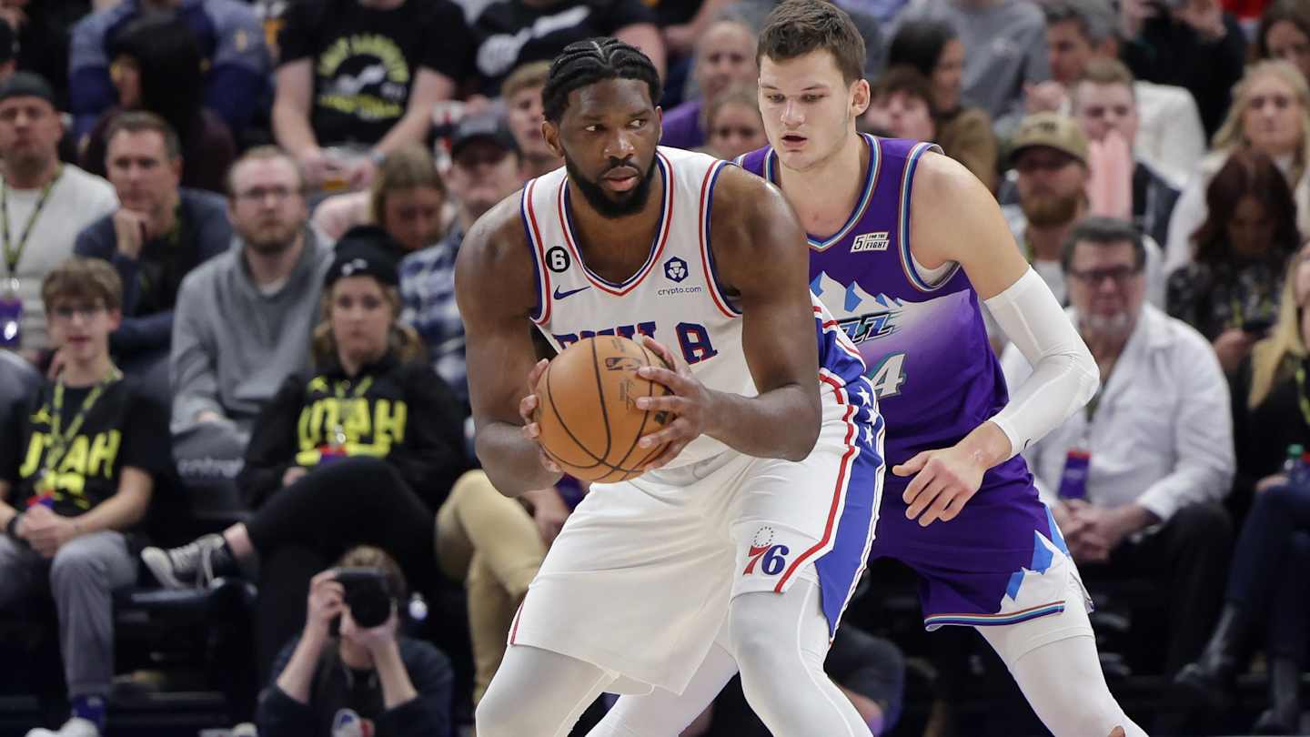 Philadelphia 76ers Downgrade Joel Embiid vs Utah Jazz