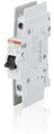 ABB SU201M-K20 Breaker, Miniature, DIN Rail Mount, 20A, 1P, 240VAC, K Curve