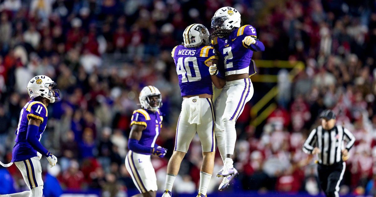 Whit Weeks stepping up as a leader during LSU Texas Bowl prep