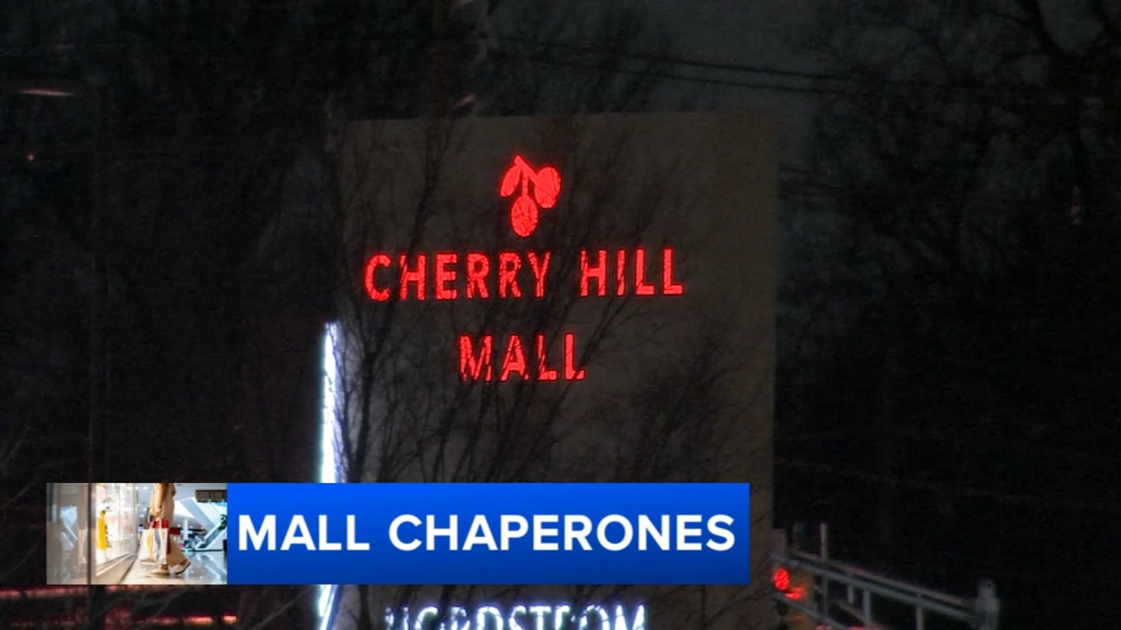 Cherry Hill Mall enforces parental supervision policy for day after Christmas